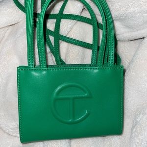 Mini telfar shopping tote